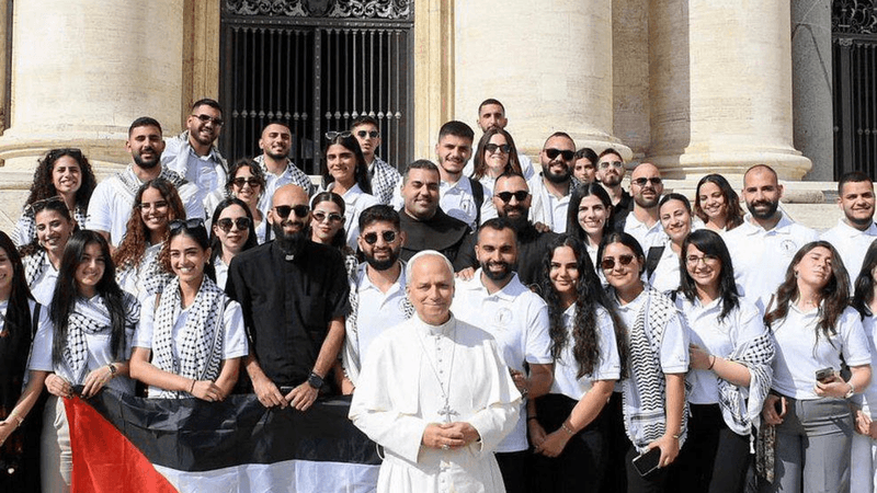 Papa Leone: basta violenze contro i palestinesi in Cisgiordania